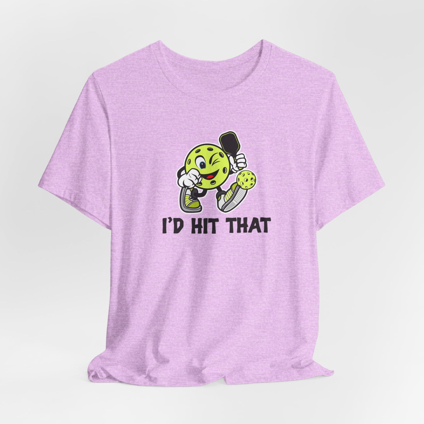 Unisex I'd Hit That Funny Pickleball Premium T-Shirt