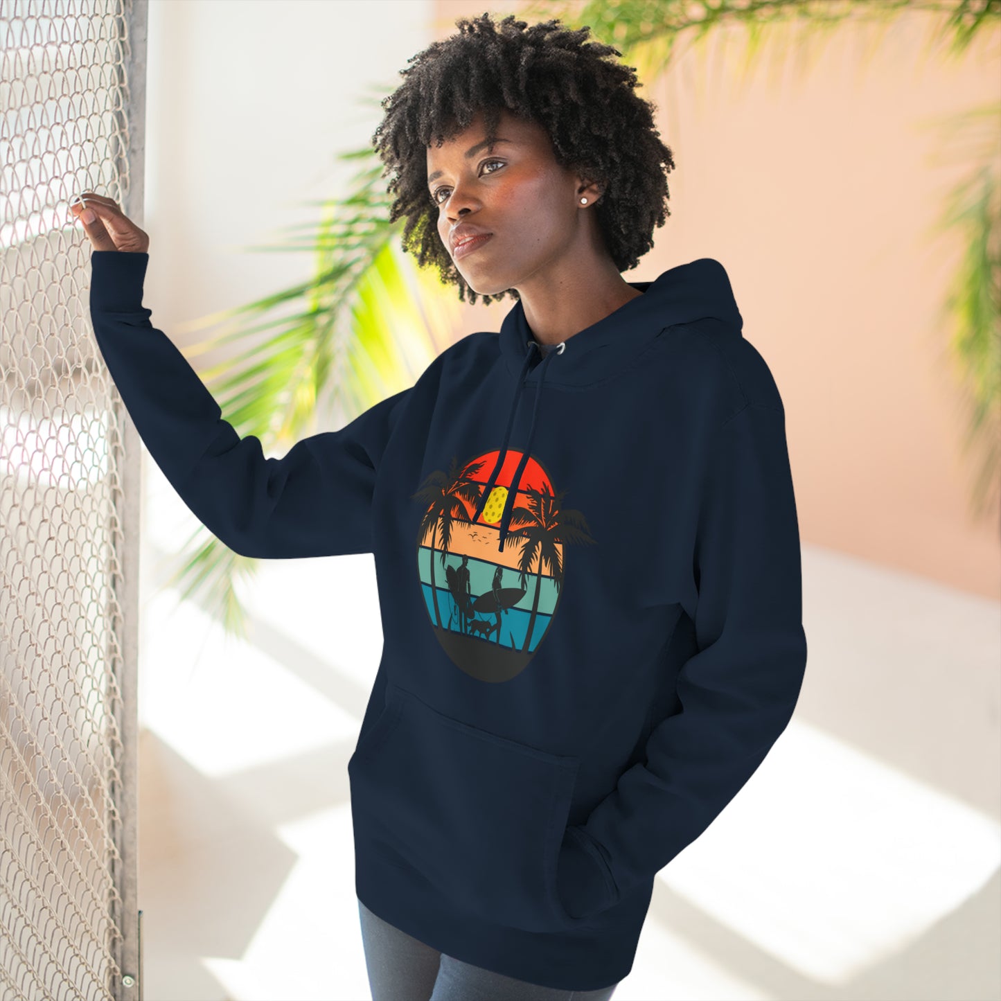 Pickleball Life Lifestyle Gorgeous Unisex Premium Pullover Hoodie