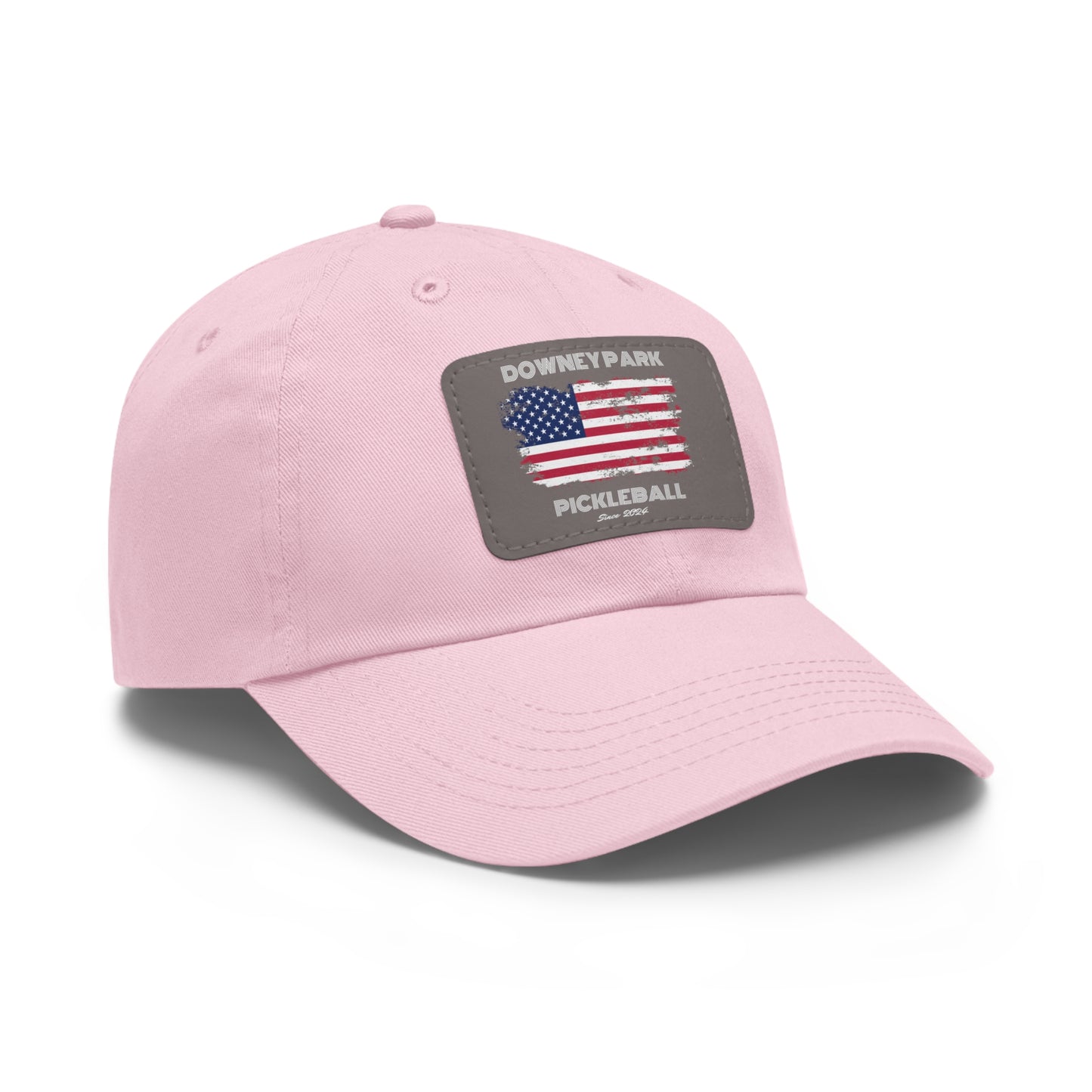 Downey Park Pickleball Since 2024 Hat with Leather Patch