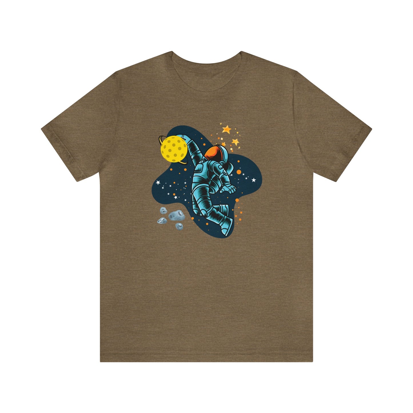 Pickleball Space Astronaut Unisex Premium T-Shirt