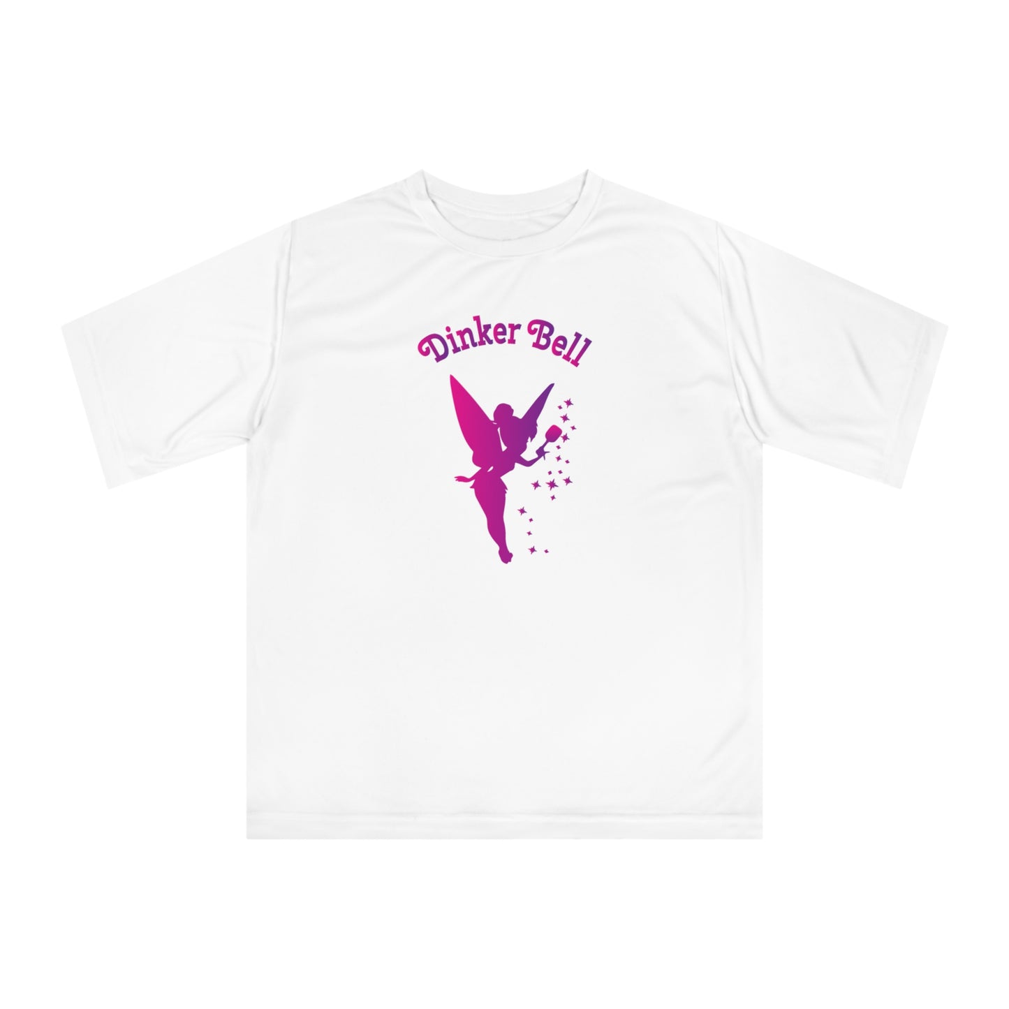Dinker Bell Super Cute Unisex Performance Pickleball T-shirt