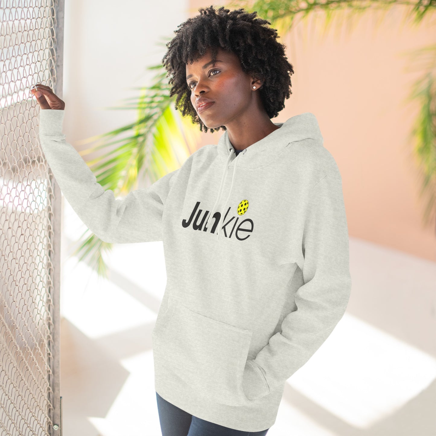 Pickleball Junkie Unisex Premium Pullover Hoodie | Pickleball Junkies