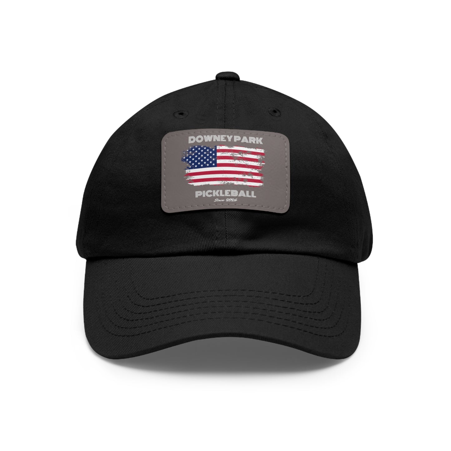 Downey Park Pickleball Since 2024 Hat with Leather Patch