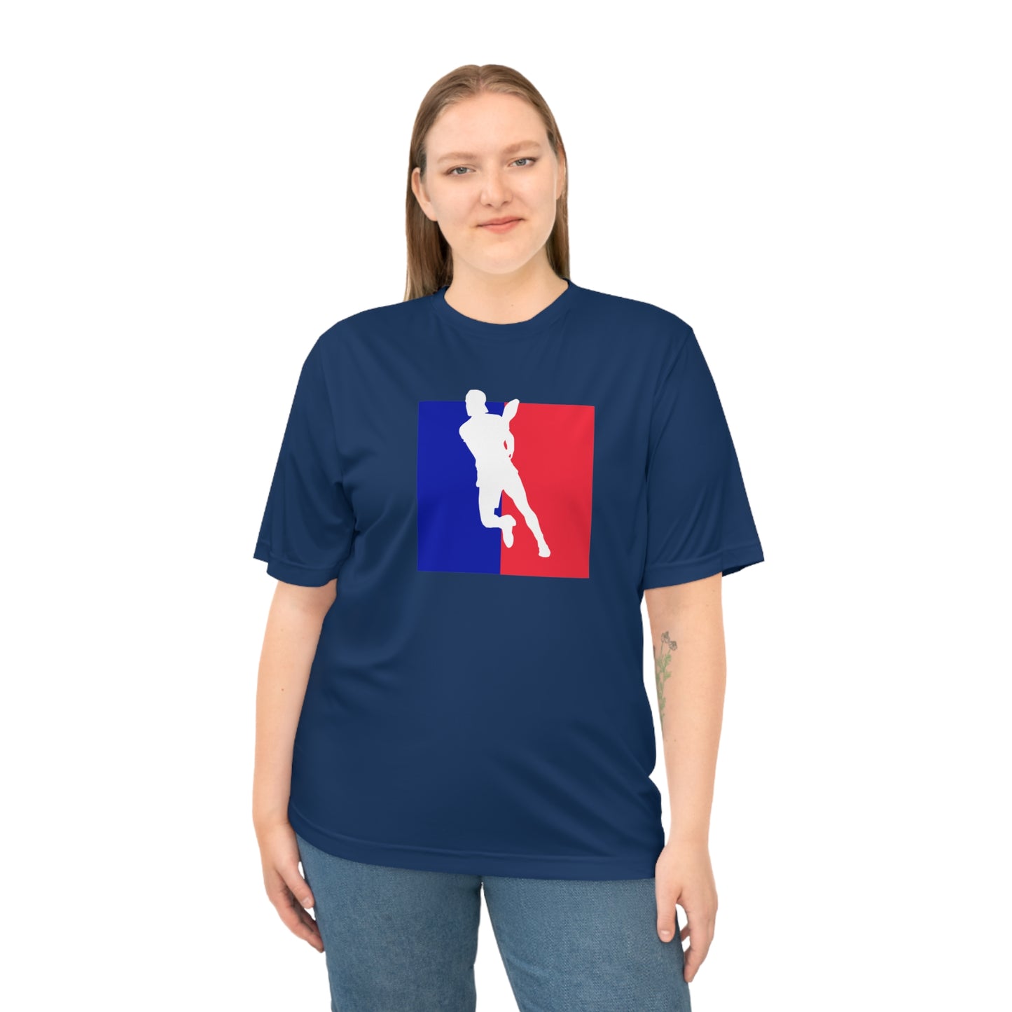Unisex Pickleball Player Logo Performance T-shirt