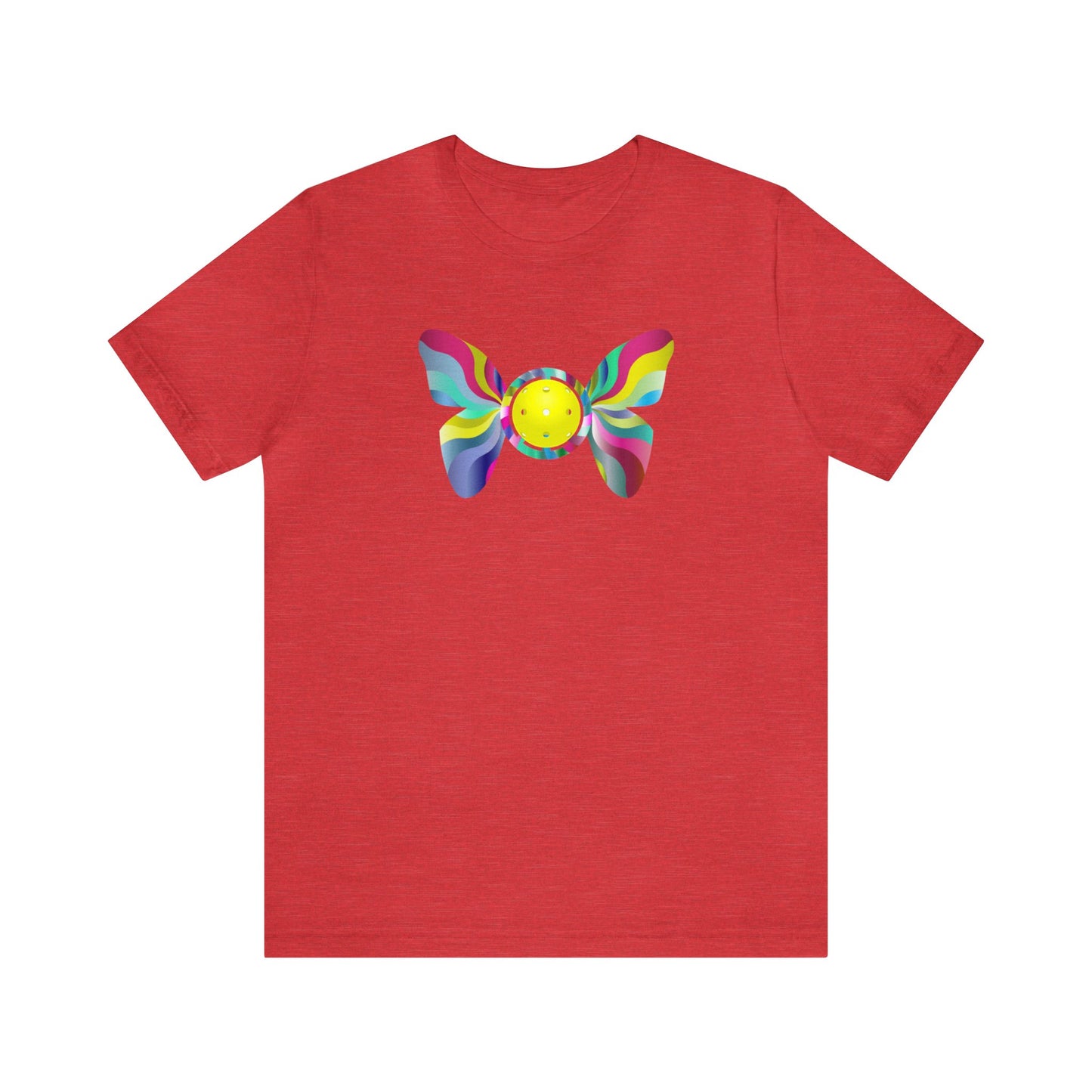 Beautiful Pickleball Butterfly Unisex Premium T-Shirt