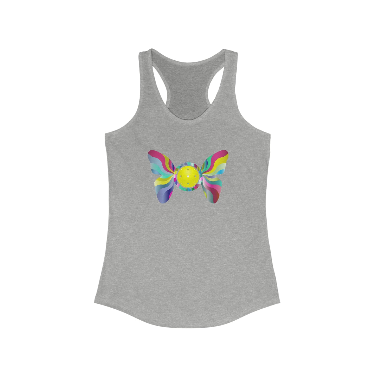Pickleball Butterfly Women's Super Cute Pickleball Tank Top