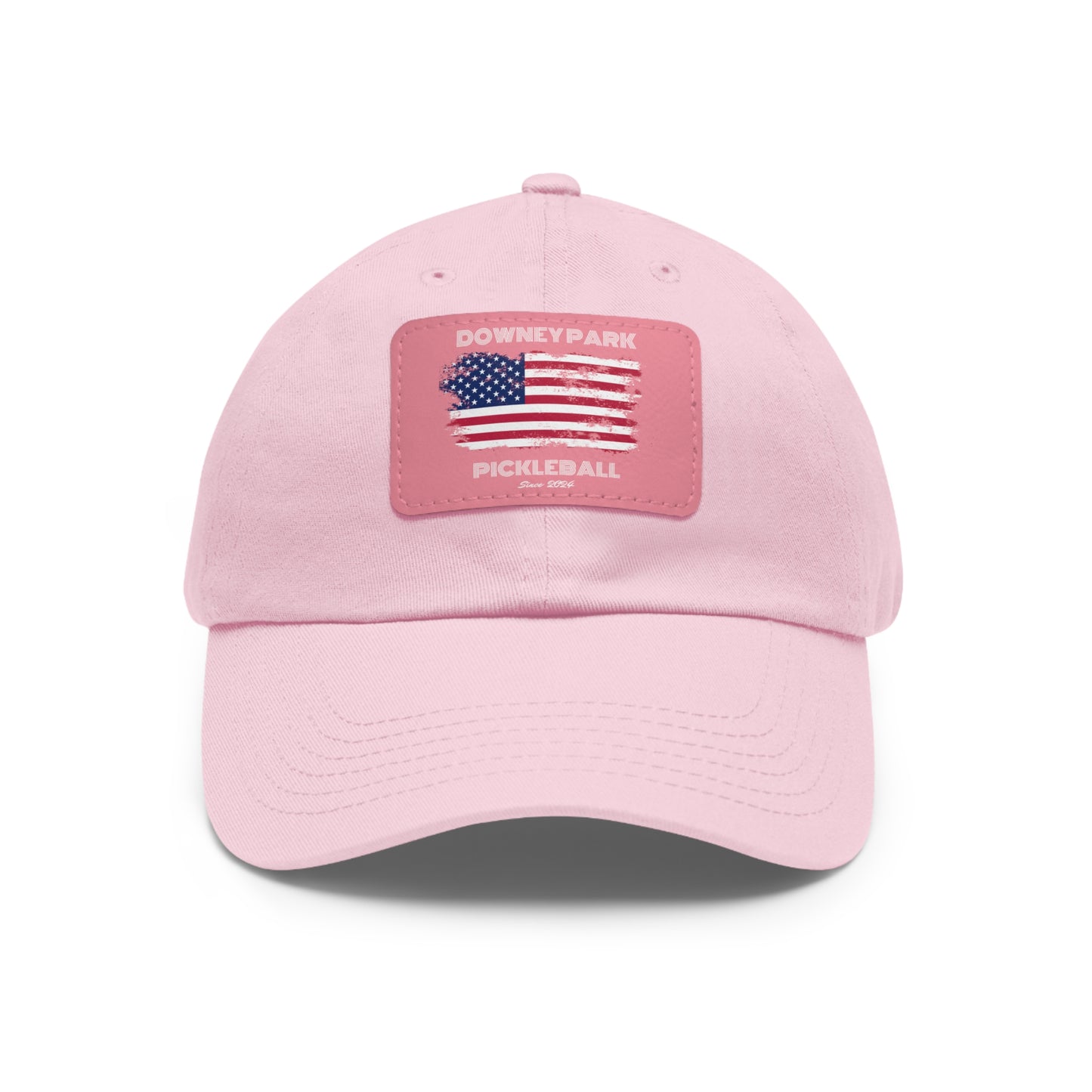 Downey Park Pickleball Since 2024 Hat with Leather Patch