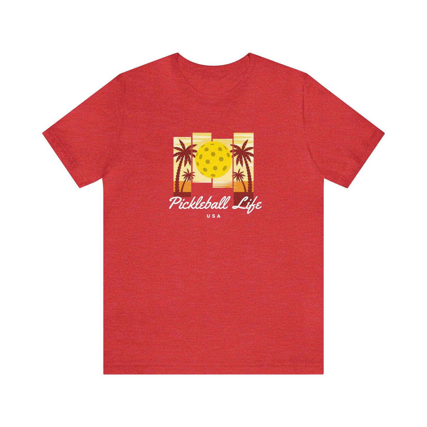 Unisex Pickleball Life USA Premium T-Shirt