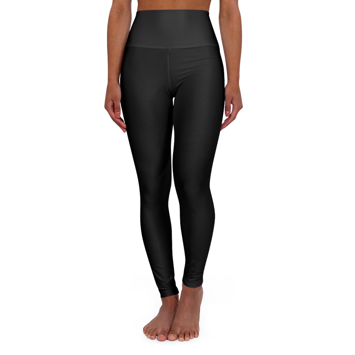 Drop Shot District Pickleball Logo High Waisted Yoga Pickleball Leggings Skinny Fitting