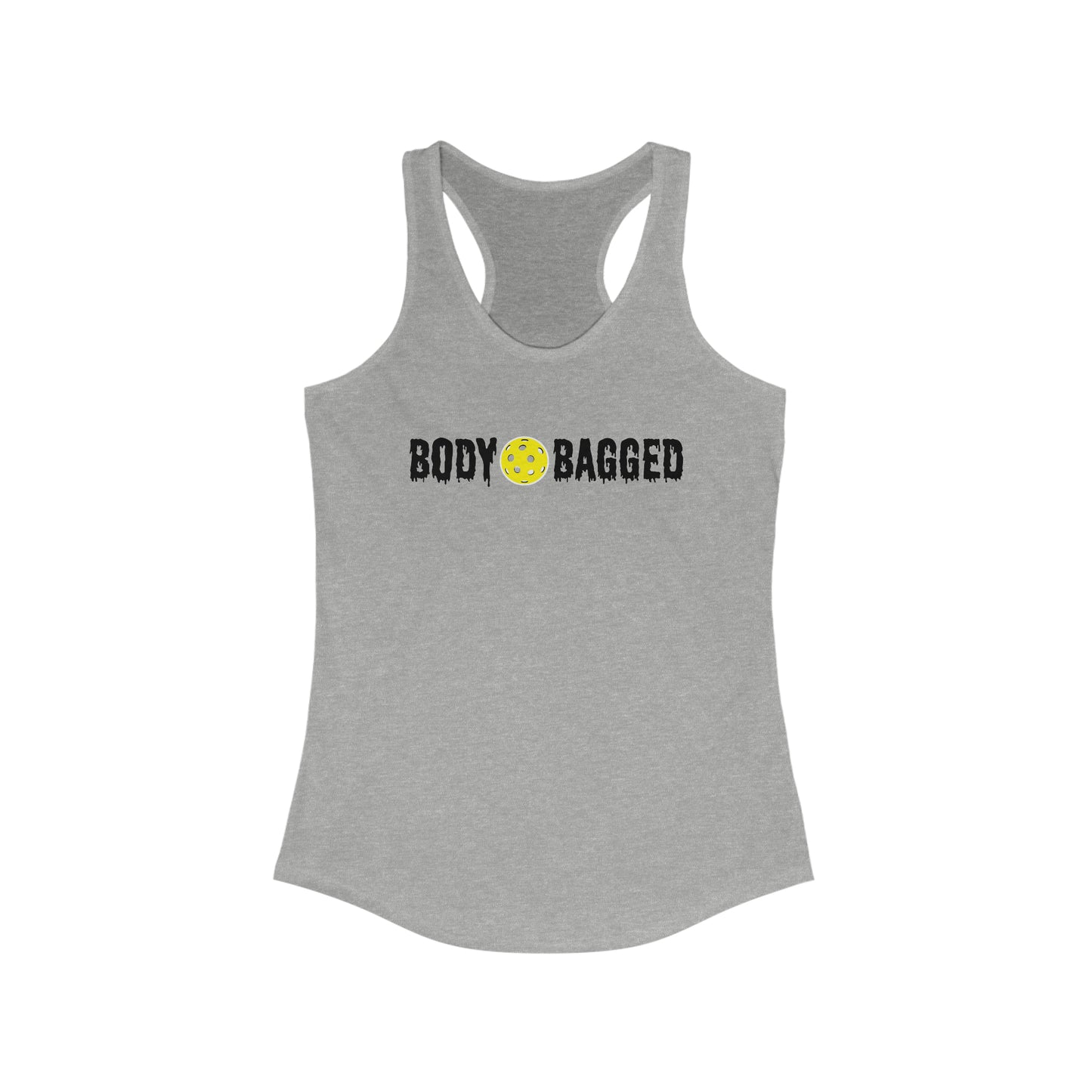 Body Bagged Pickleball Women's Racerback Pickleball Tank Top