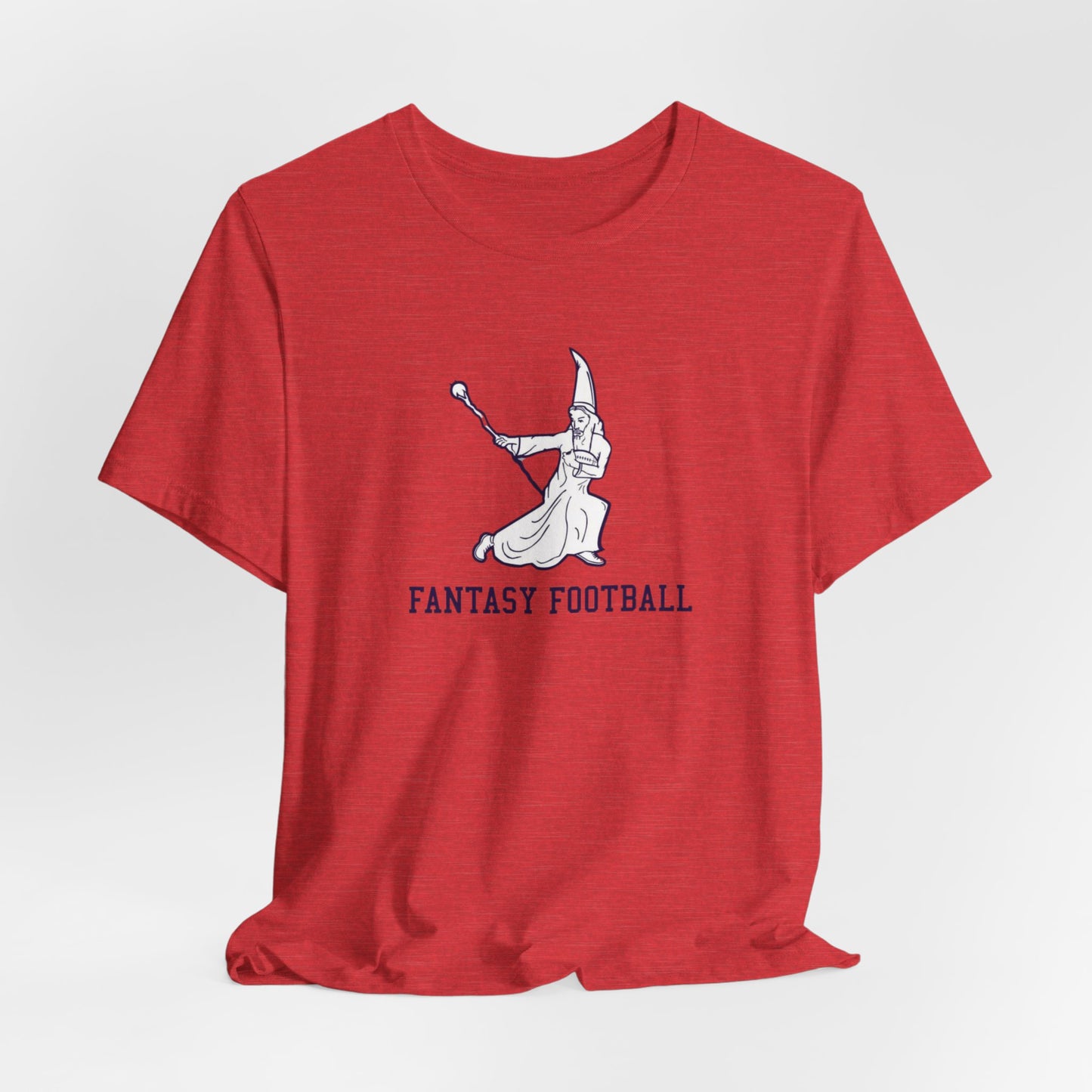Fantasy Football Wizard Funny Unisex Premium T-Shirt
