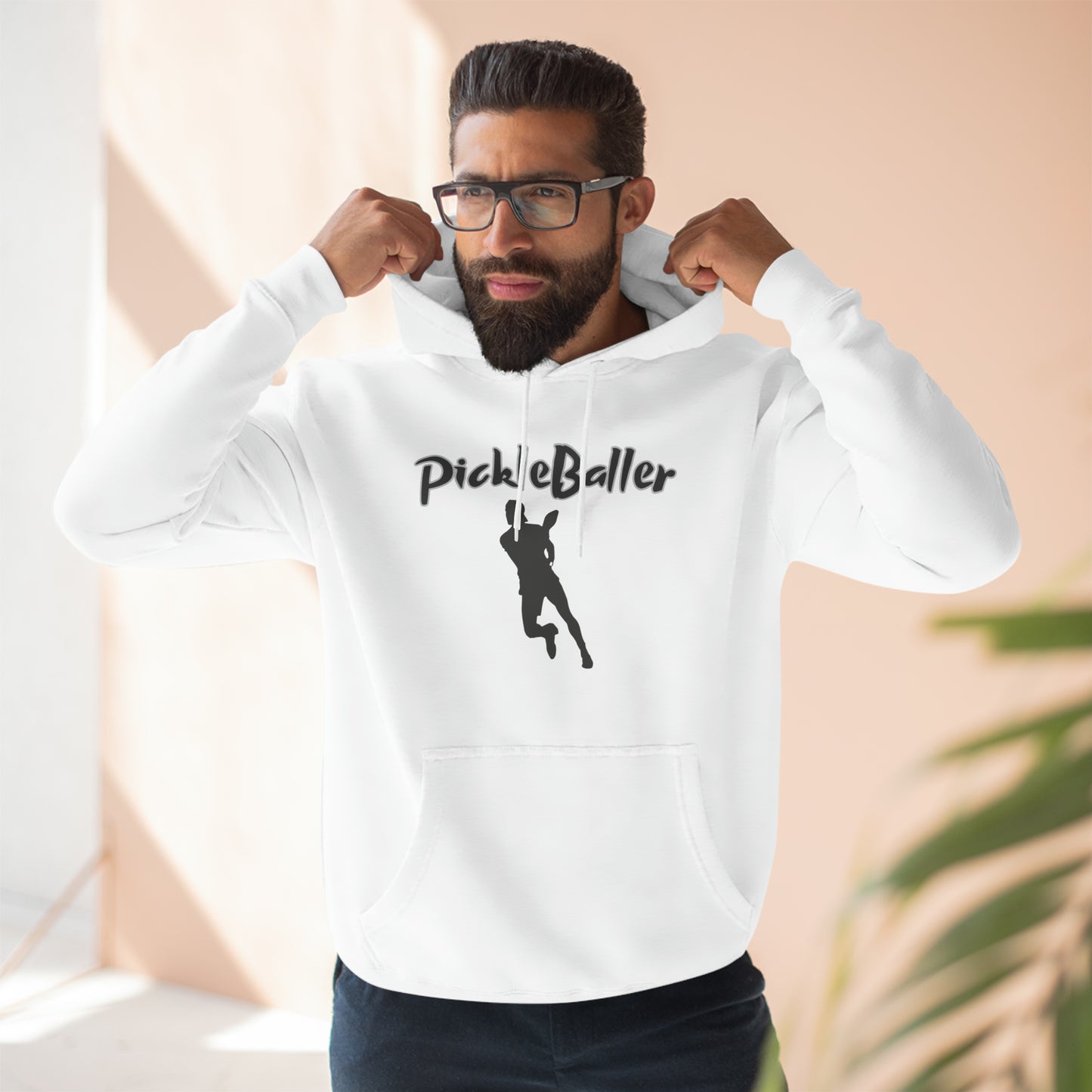 Pickleballer Unisex Premium Pickleball Pullover Hoodie