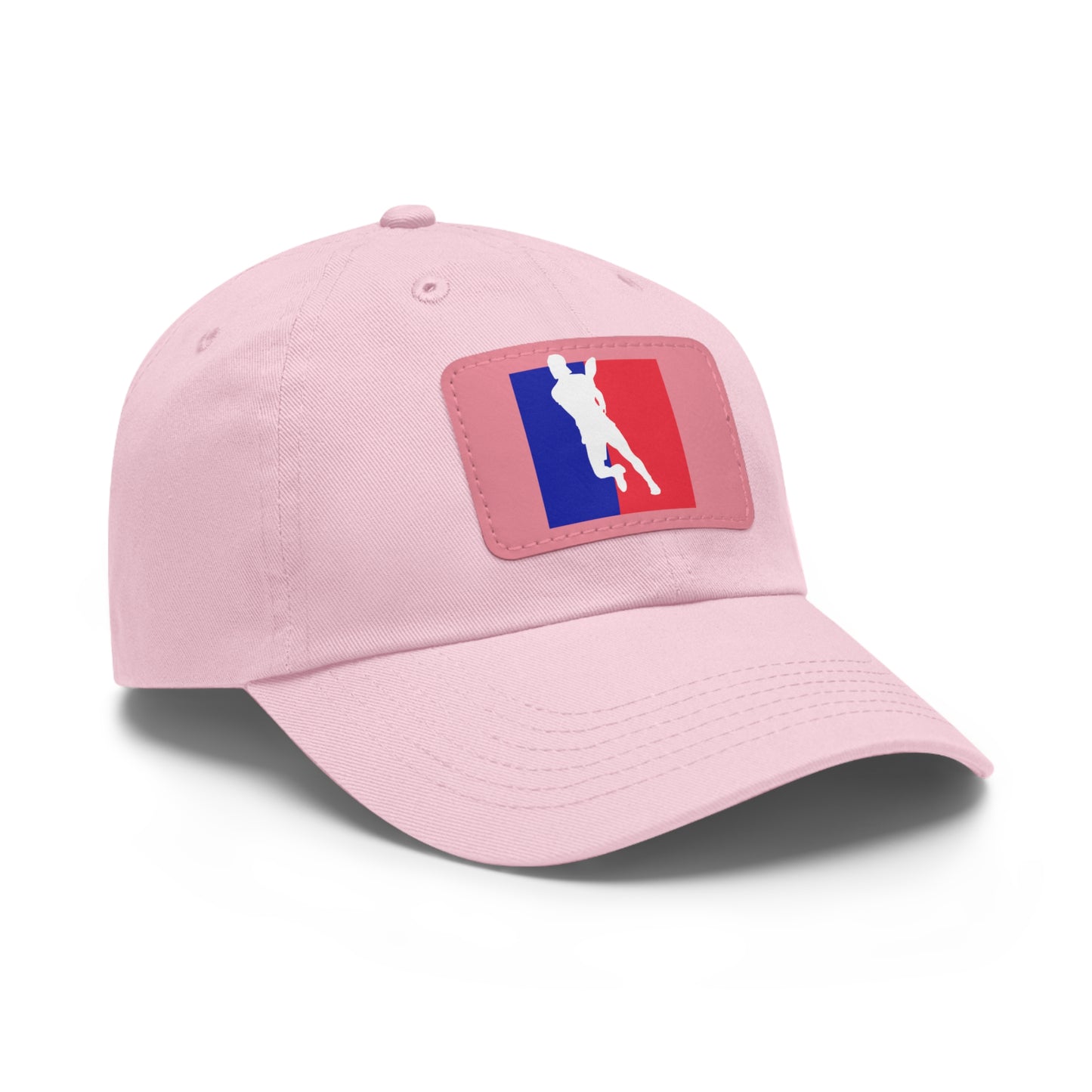 Pickleball Player Logo Hat (printed with leather patch)