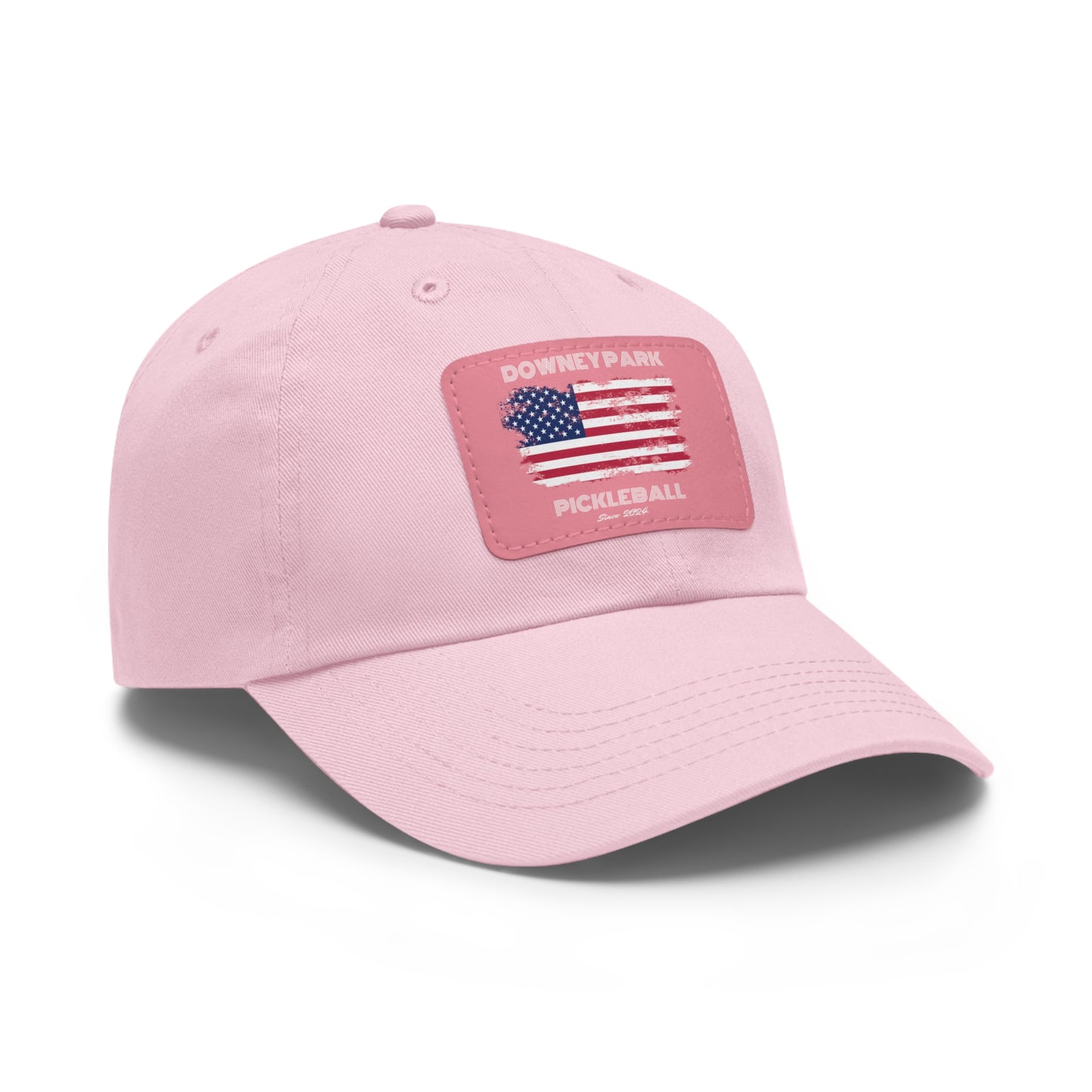 Downey Park Pickleball Since 2024 Hat with Leather Patch