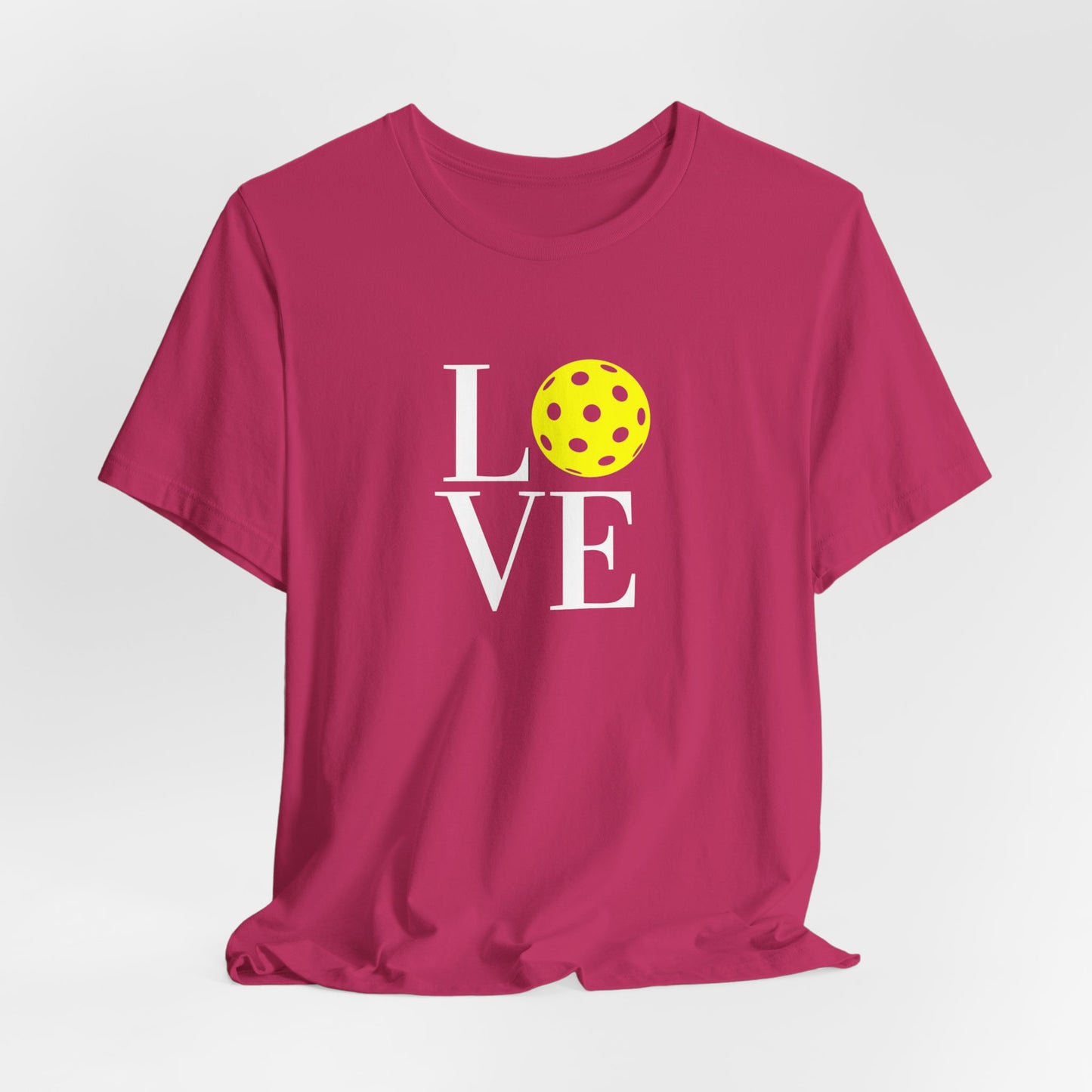 Unisex LOVE Pickleball Design Super Cute Premium T-Shirt