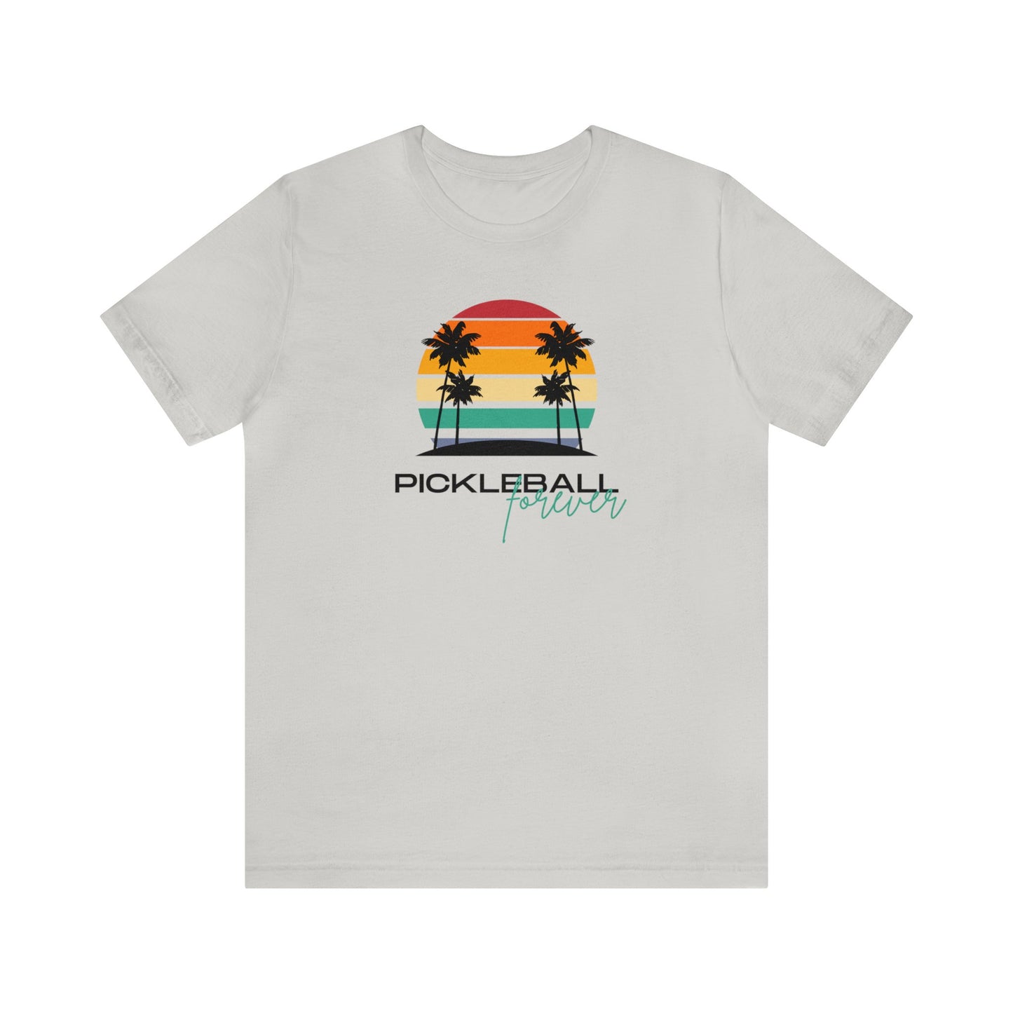 Unisex Pickleball Forever Gorgeous Premium Sunset T-Shirt