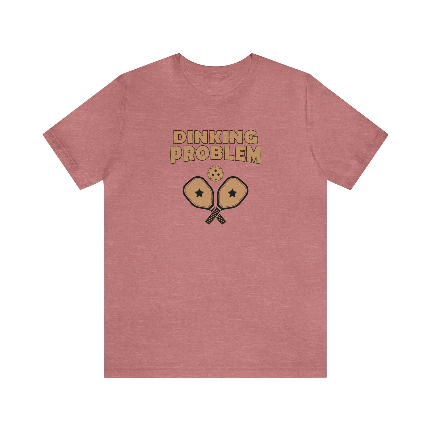 Unisex Dinking Problem Funny Premium Pickleball T-Shirt