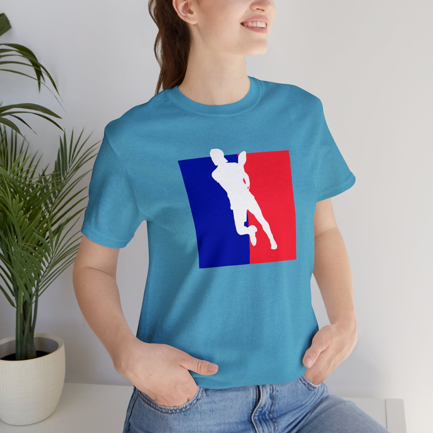 Unisex Pickleball Player Logo Cool, Unique Design Premium T-Shirt