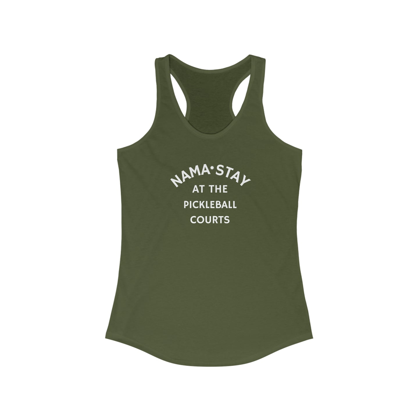 Nama Stay At The Pickleball Courts Supe Cute, Funny Tank Top