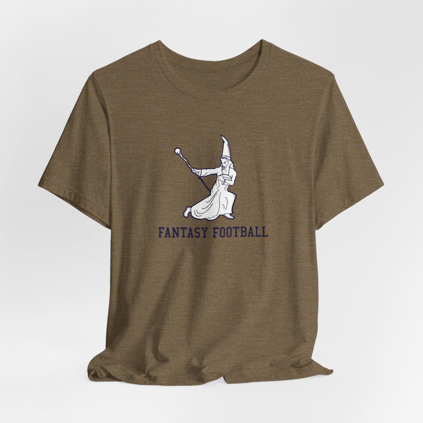 Fantasy Football Wizard Funny Unisex Premium T-Shirt