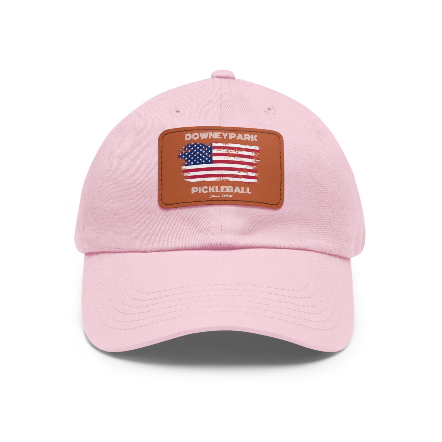 Downey Park Pickleball Since 2024 Hat with Leather Patch