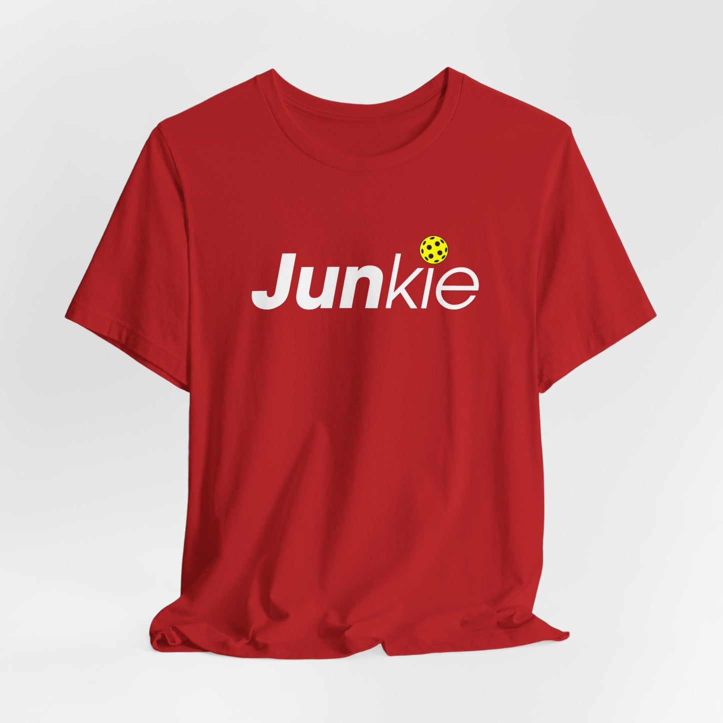 Pickleball Junkie Unisex Premium Pickleball T-Shirt