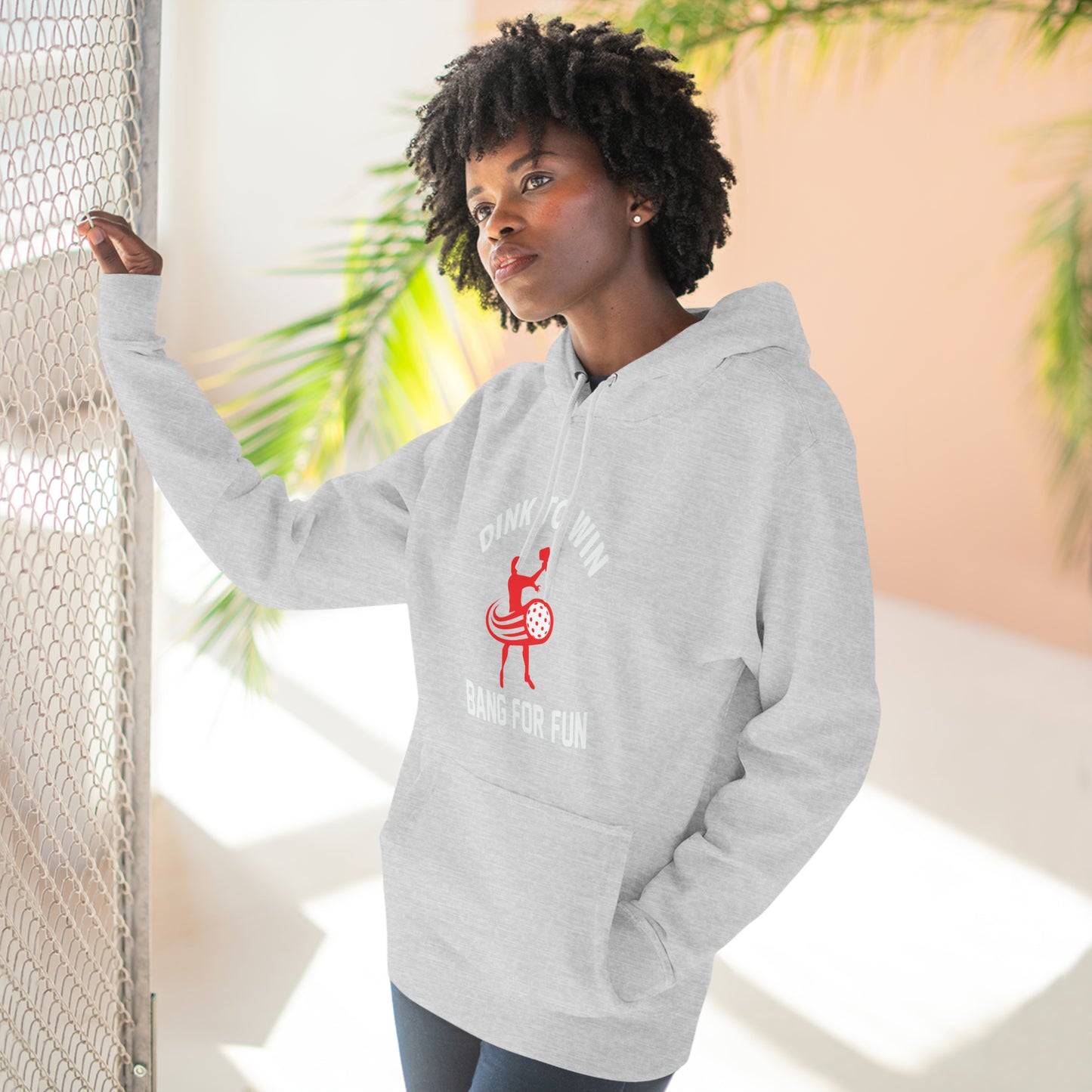 Unisex Dink To Win Bang For Fun Premium Funny Pullover Hoodie
