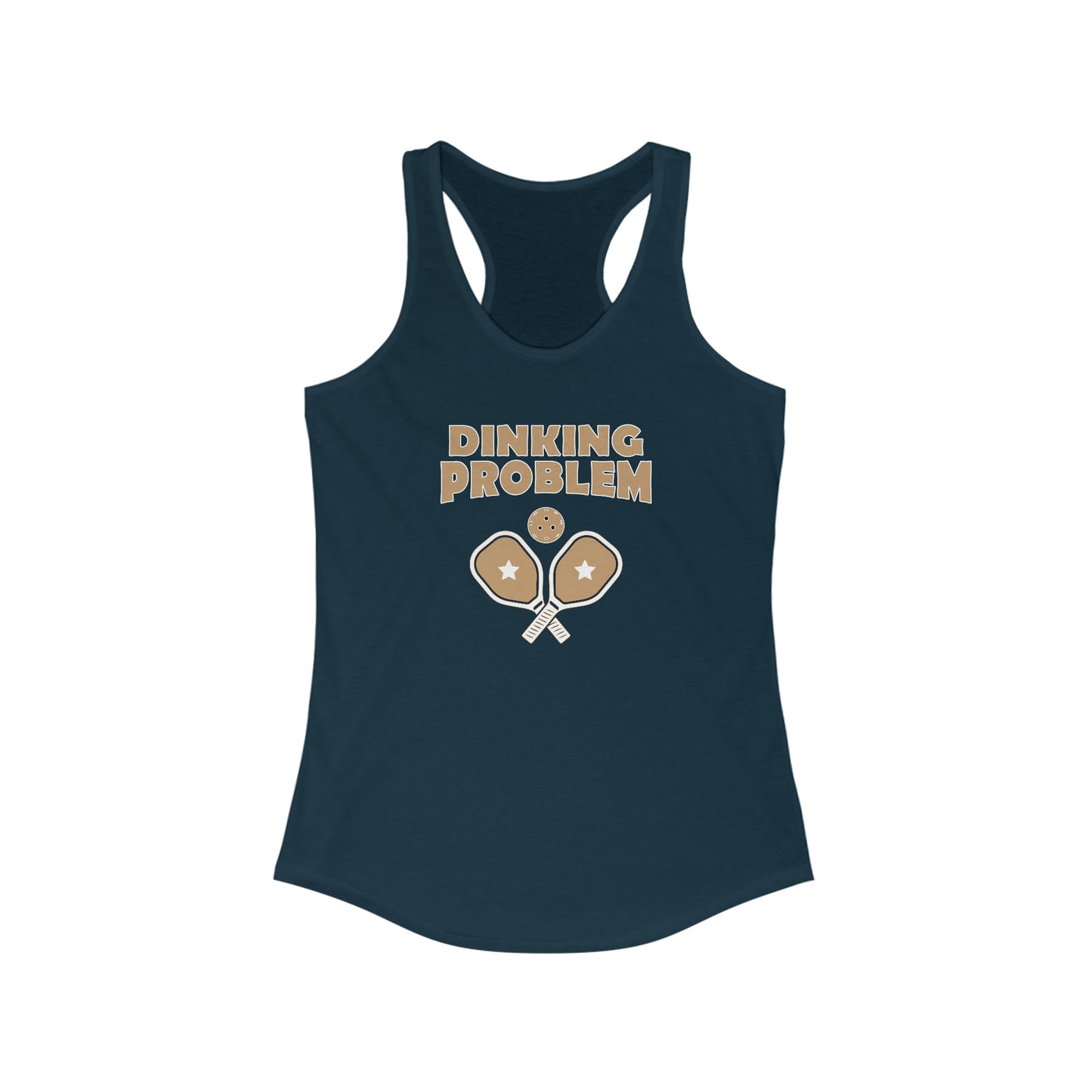 Dinking Problem Super Cute, Funny Women's Pickleball Tank Top