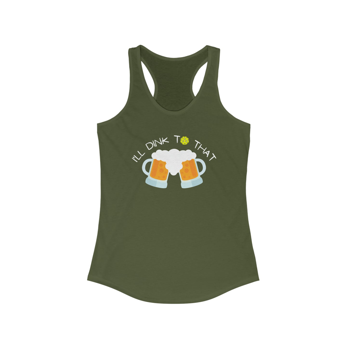 I'll Dink To That Super Cute, Funny Women's Pickleball Tank Top