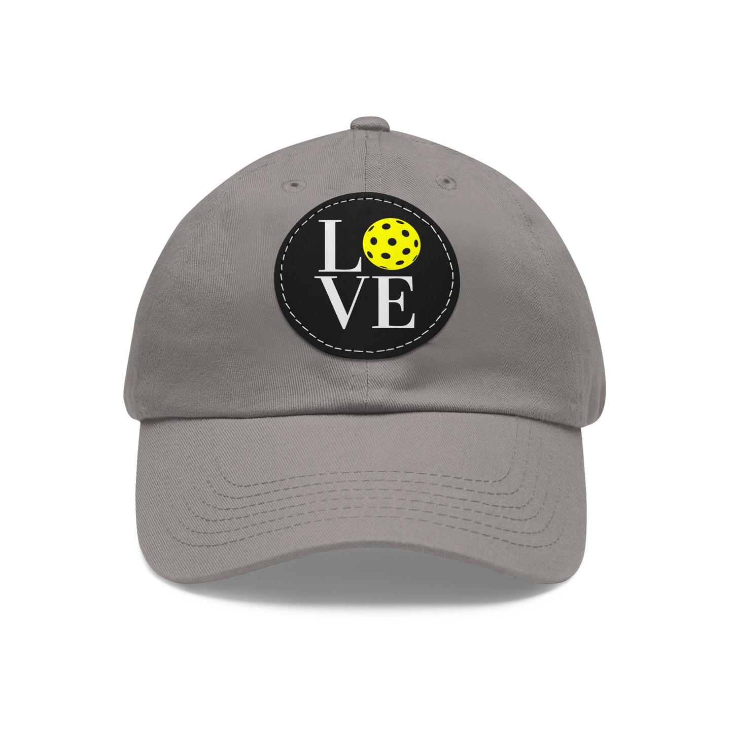 LOVE Pickleball Super Cute Hat with Leather Patch