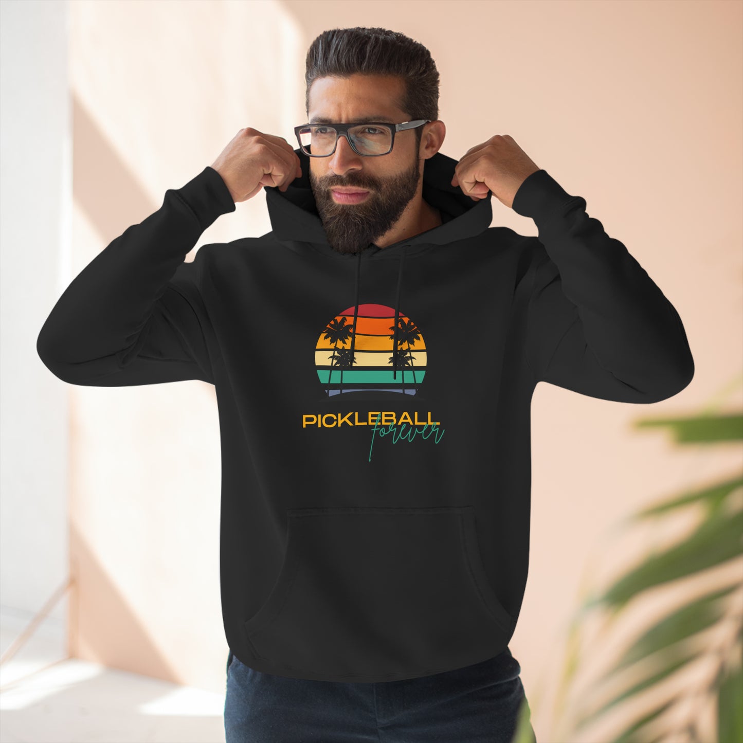 Pickleball Forever Unisex Gorgeous Premium Pullover Hoodie