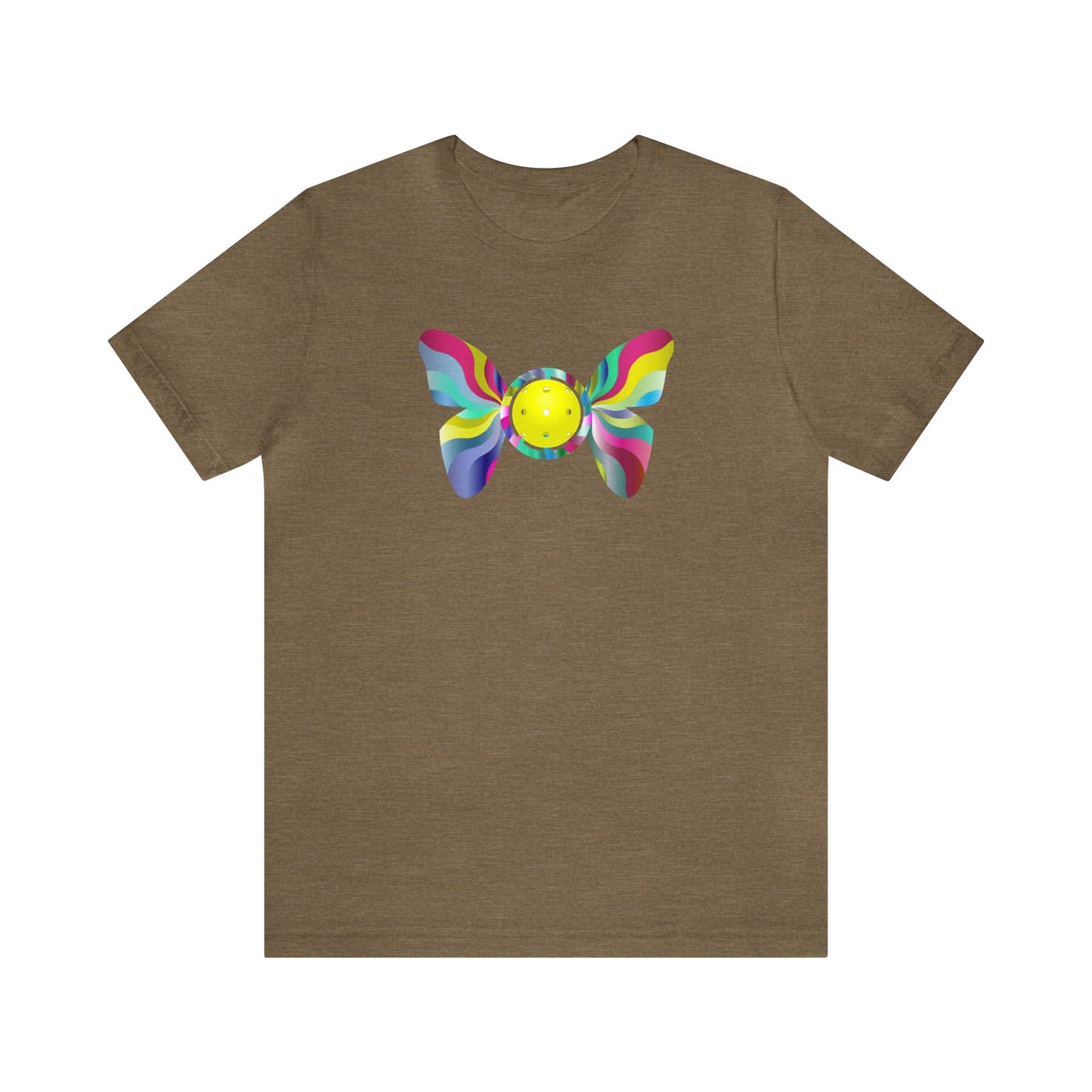 Beautiful Pickleball Butterfly Unisex Premium T-Shirt