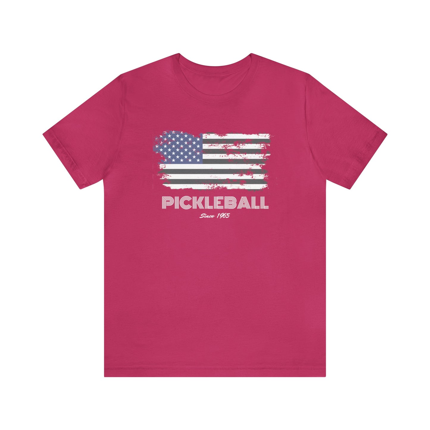 Unisex American Flag USA Pickleball Since 1965 Premium T-Shirt