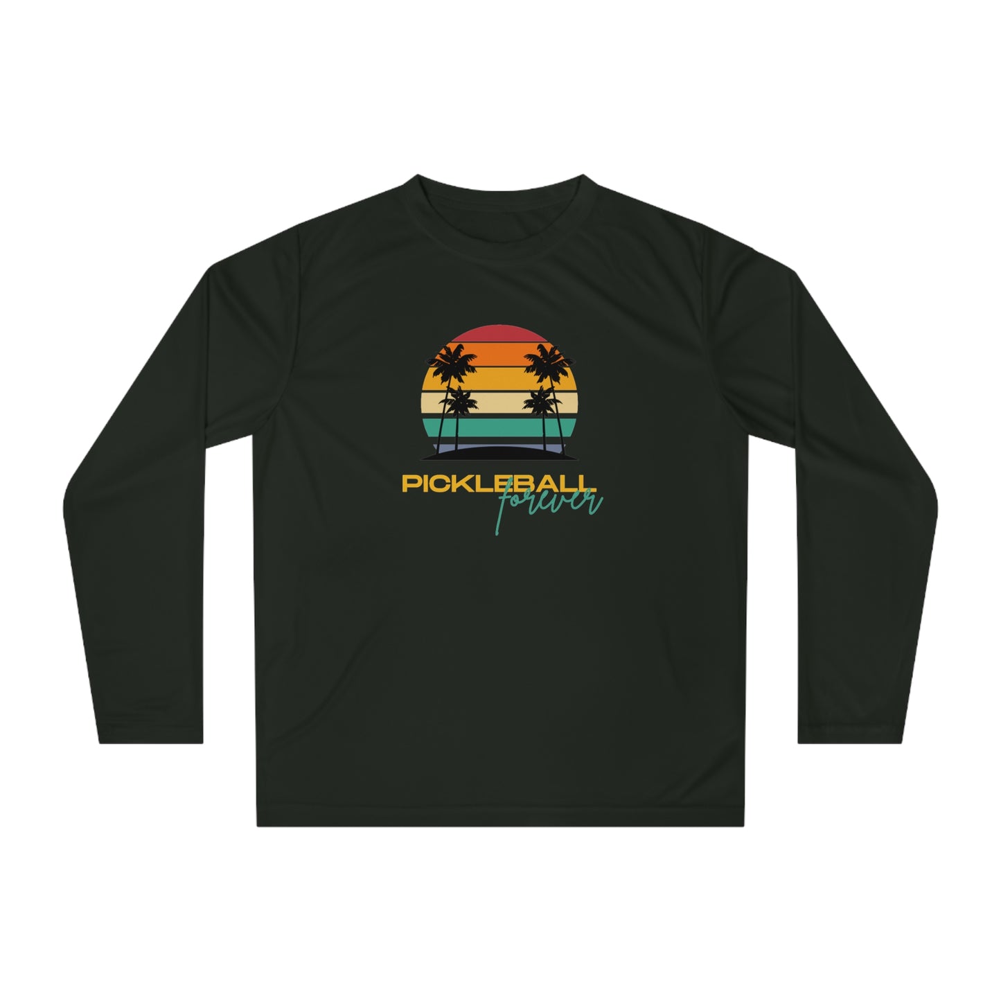 Pickleball Forever Gorgeous Unisex Performance Long Sleeve Shirt