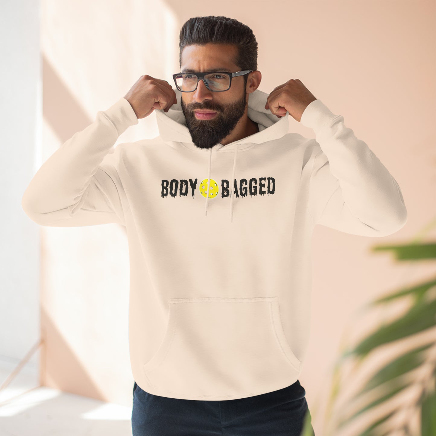 Body Bagged Pickleball Premium Unisex Pullover Hoodie