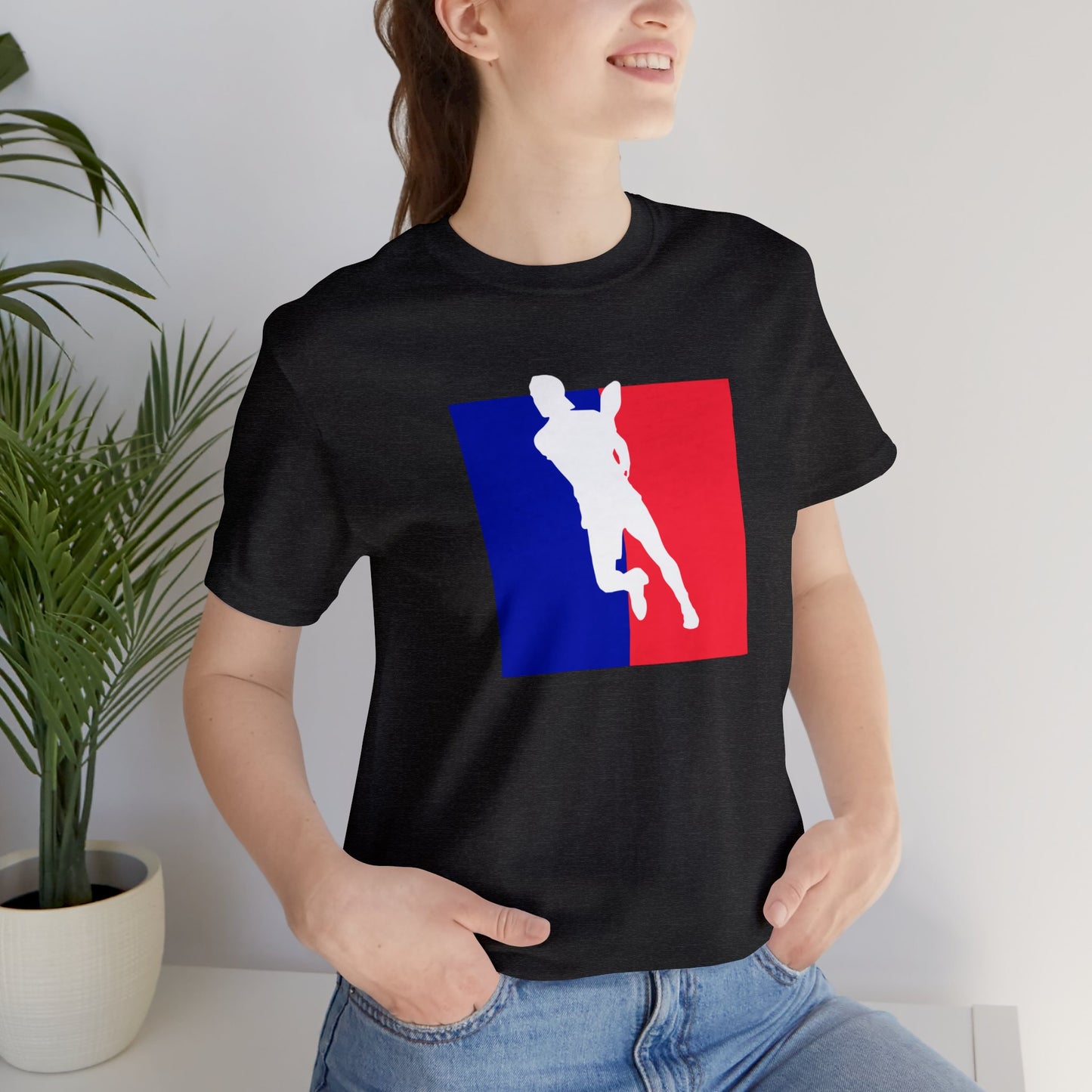 Unisex Pickleball Player Logo Cool, Unique Design Premium T-Shirt