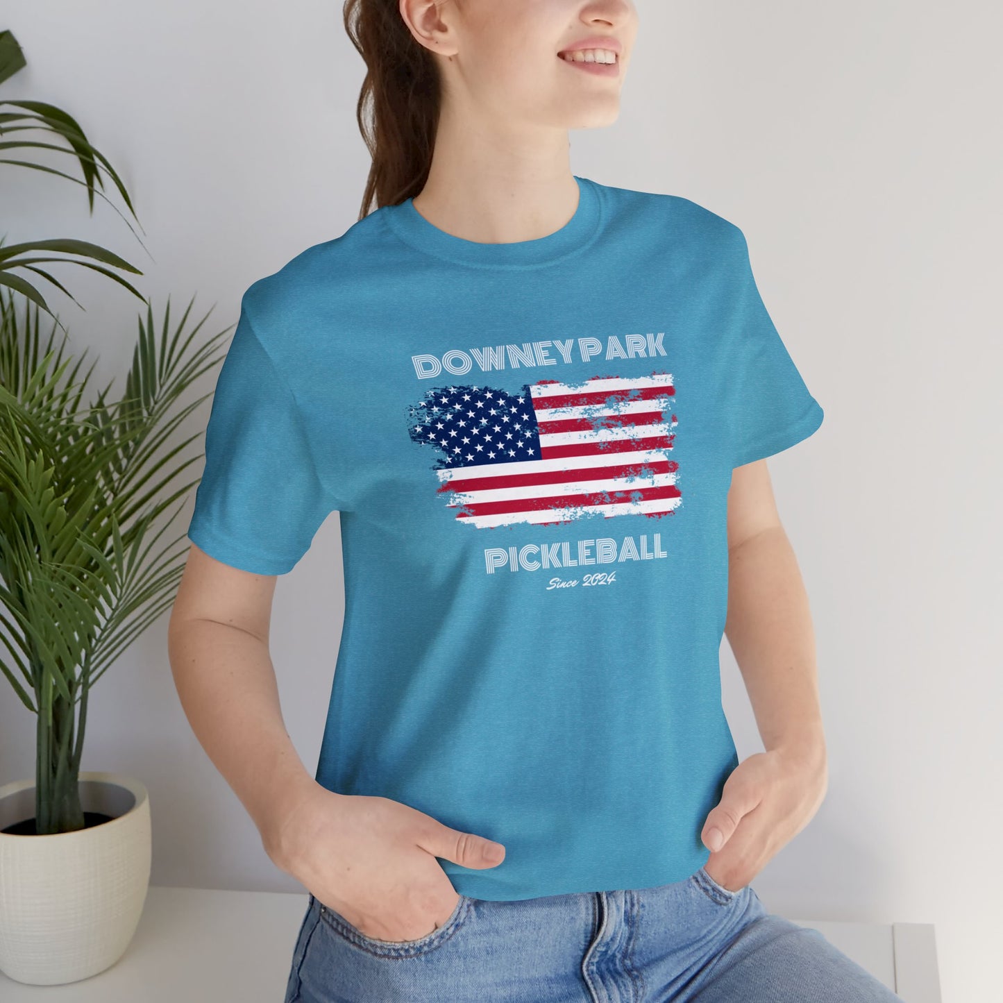 Downey Park Pickleball Since 2024 Premium T-Shirt