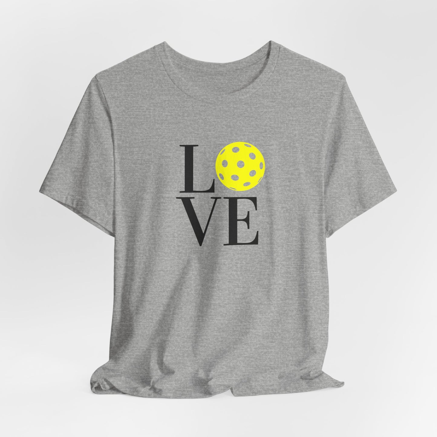 Unisex LOVE Pickleball Design Super Cute Premium T-Shirt