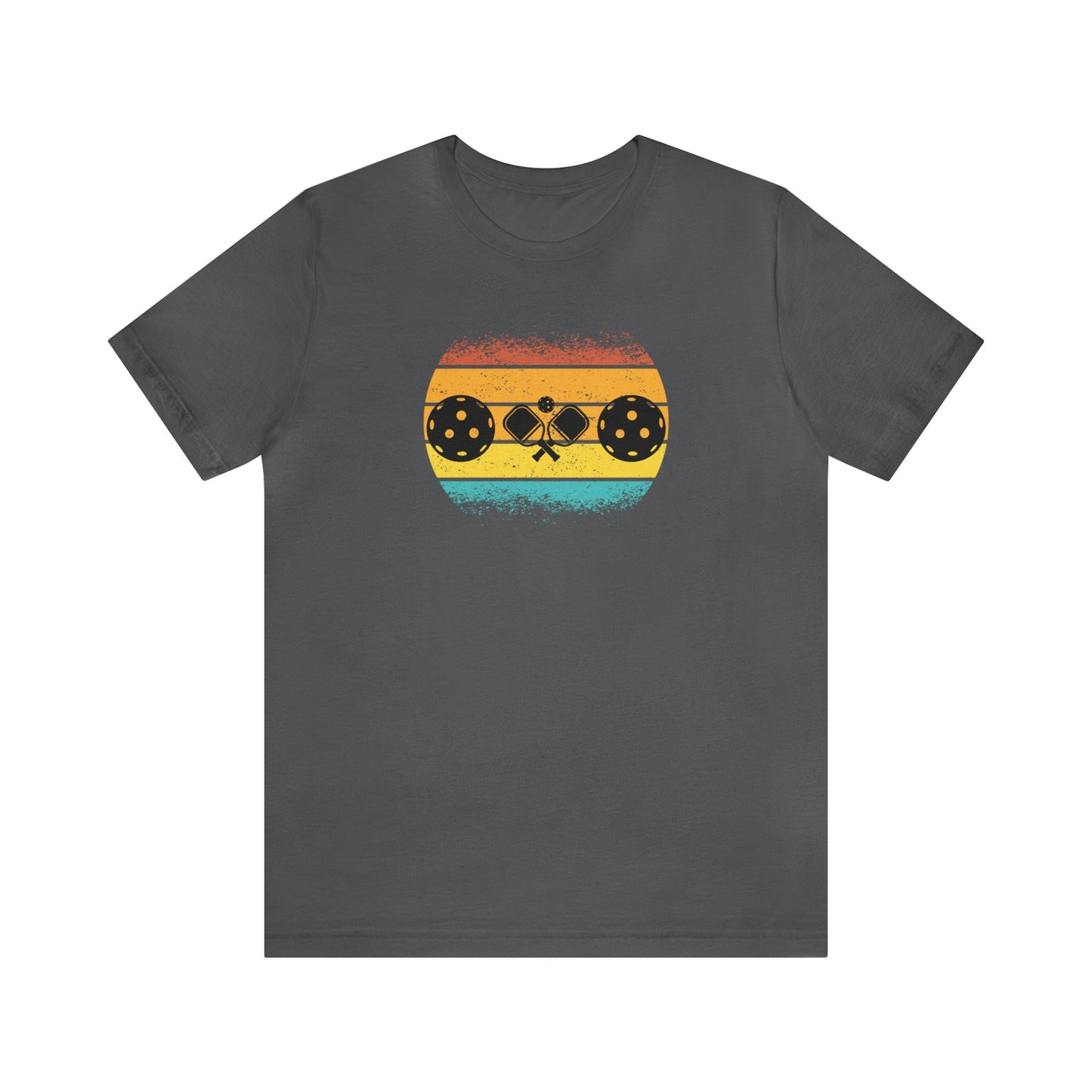 Unisex Tropical Pickleball Sunset Gorgeous Premium T-Shirt