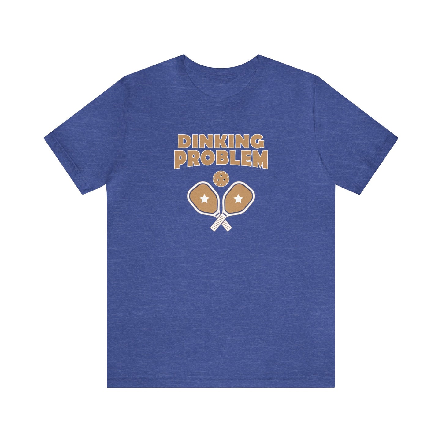 Unisex Dinking Problem Funny Premium Pickleball T-Shirt