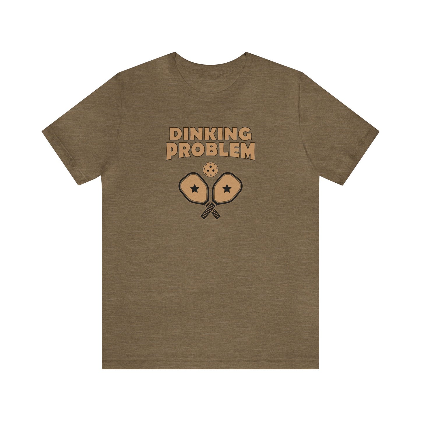 Unisex Dinking Problem Funny Premium Pickleball T-Shirt