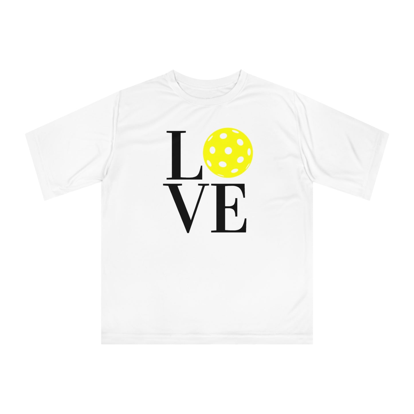 LOVE Pickleball Super Cute Unisex Performance T-shirt