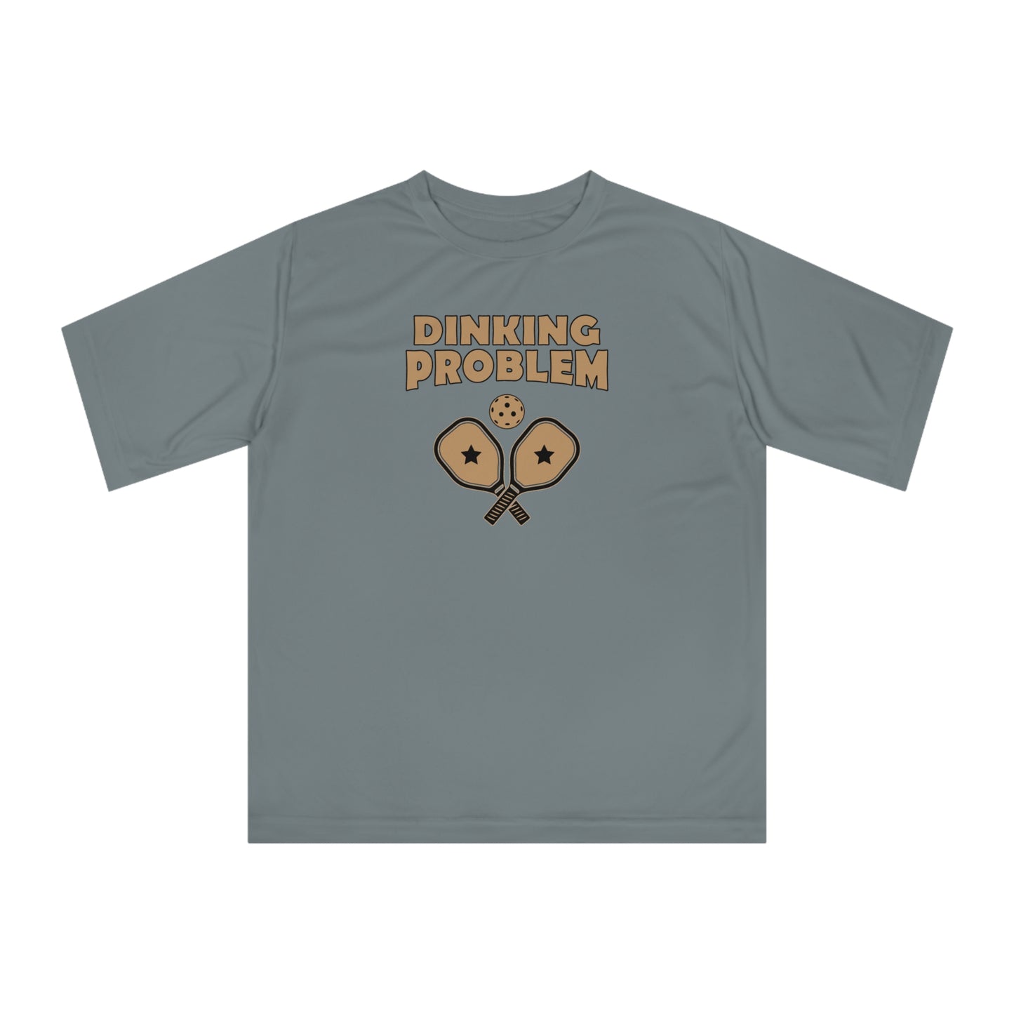 Dinking Problem Funny Unisex Performance Pickleball T-shirt