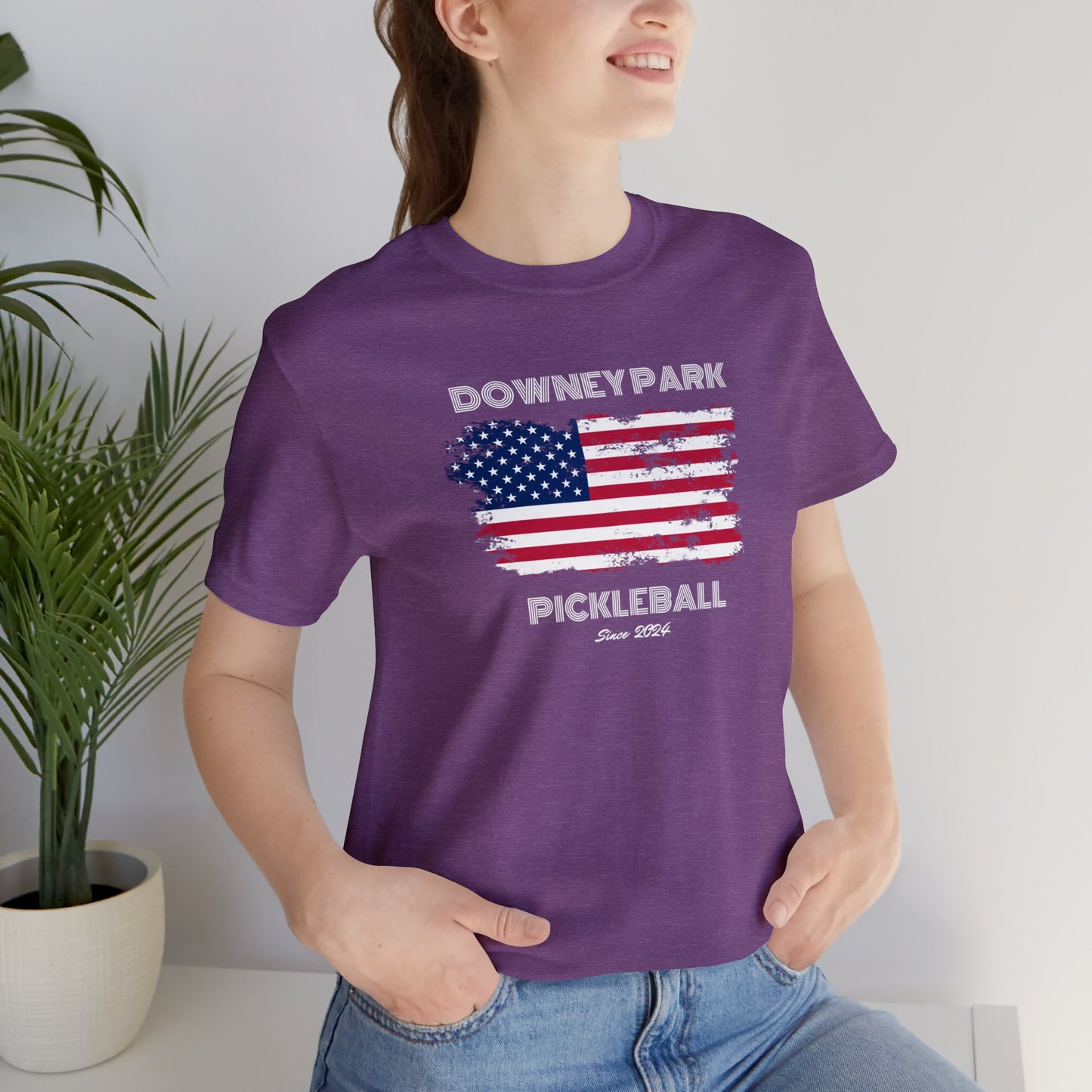 Downey Park Pickleball Since 2024 Premium T-Shirt
