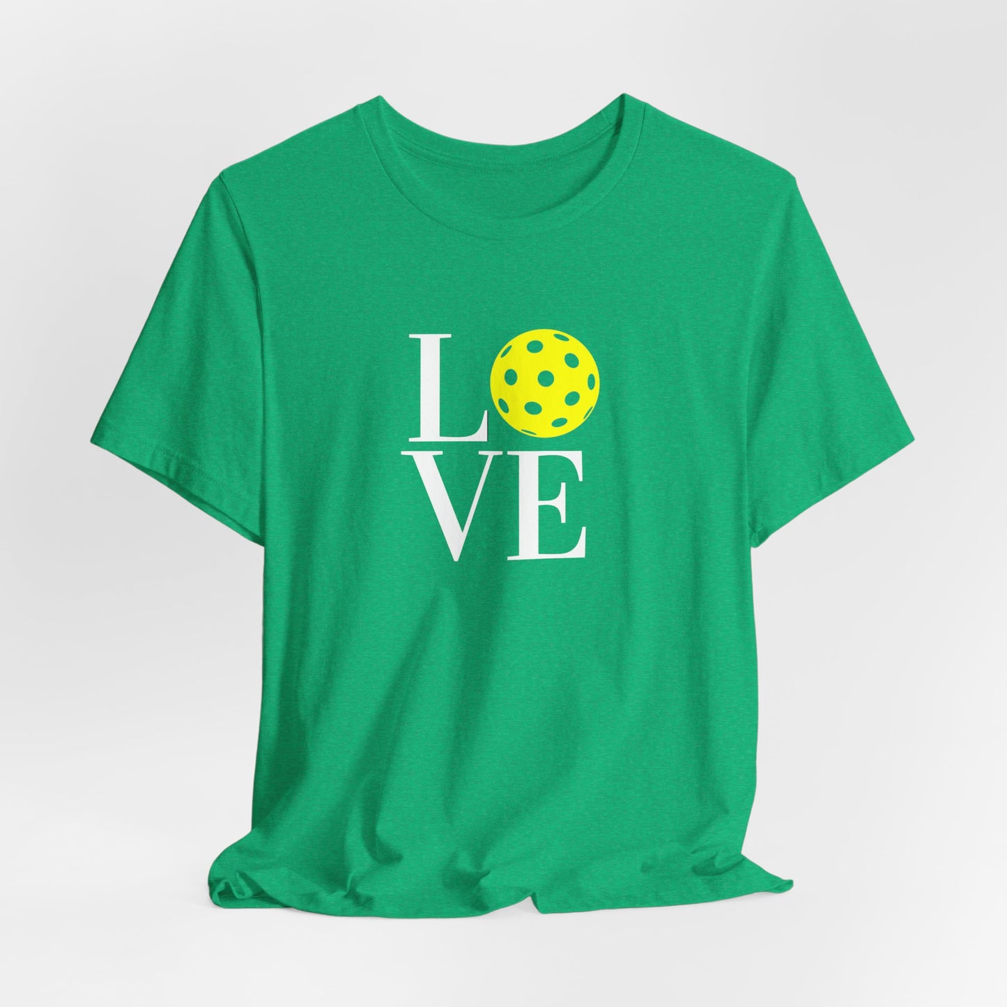 Unisex LOVE Pickleball Design Super Cute Premium T-Shirt