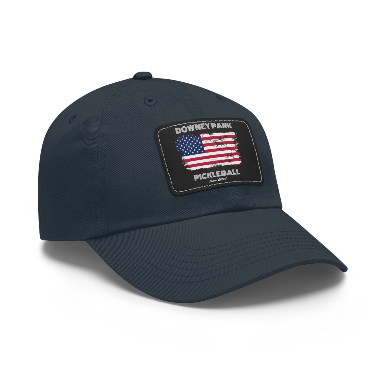 Downey Park Pickleball Since 2024 Hat with Leather Patch
