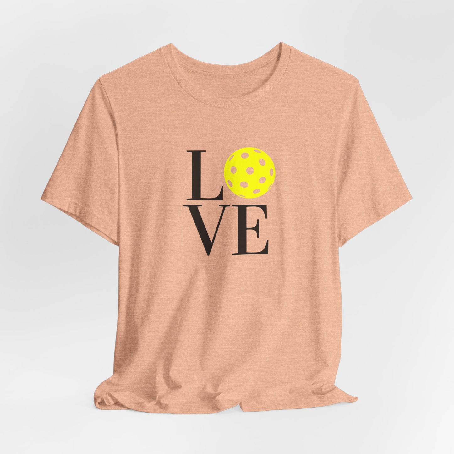 Unisex LOVE Pickleball Design Super Cute Premium T-Shirt