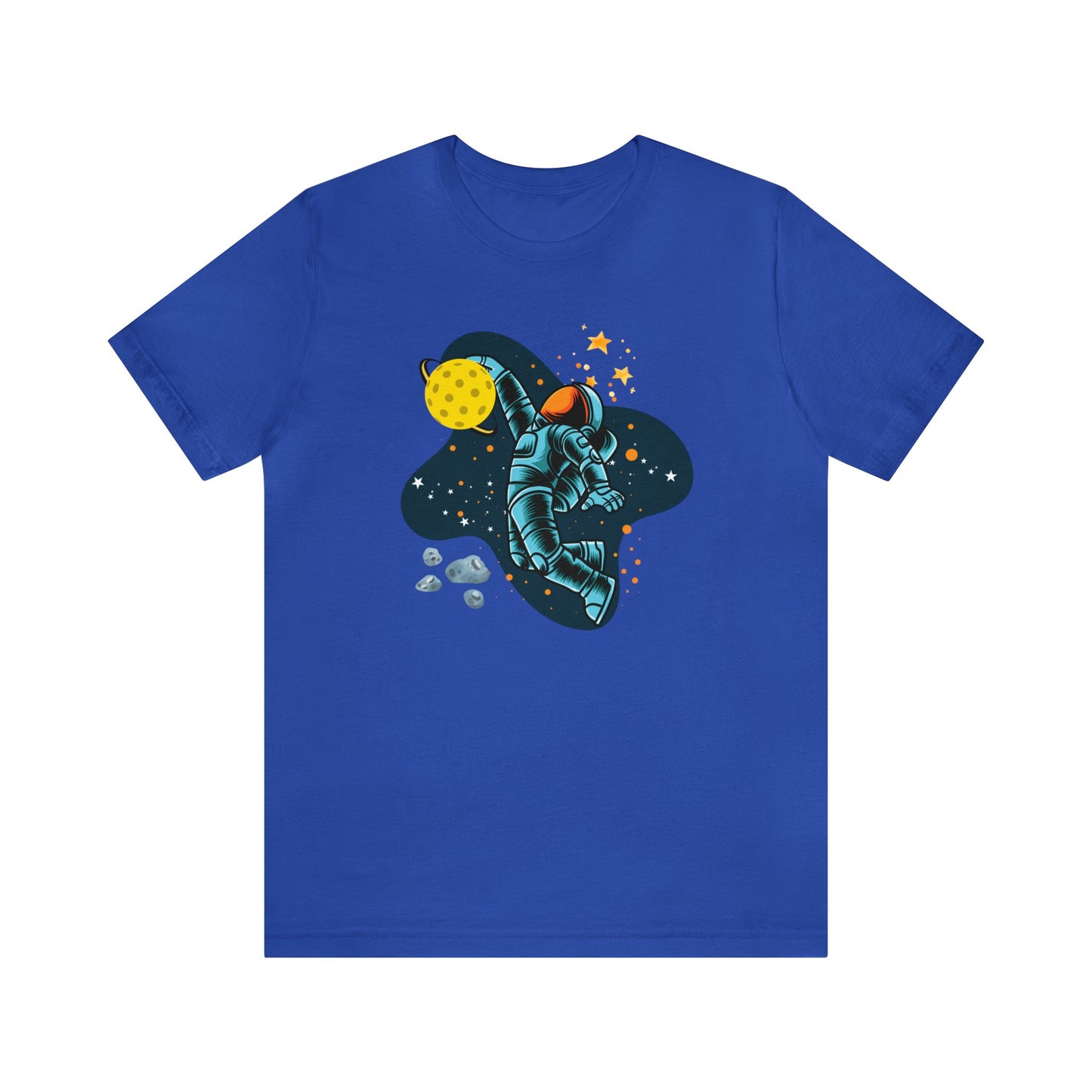 Pickleball Space Astronaut Unisex Premium T-Shirt