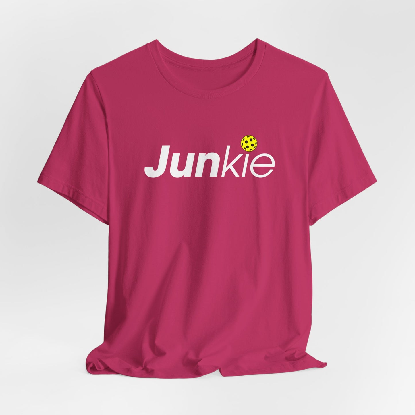 Pickleball Junkie Unisex Premium Pickleball T-Shirt