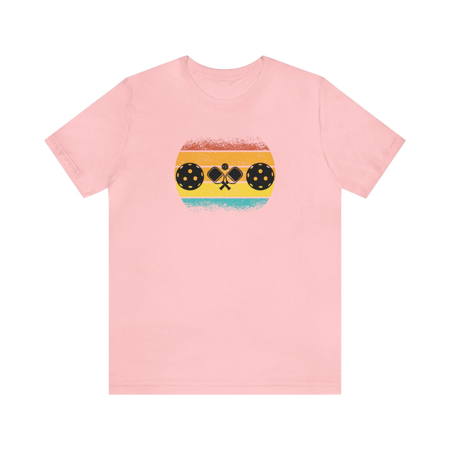 Unisex Tropical Pickleball Sunset Gorgeous Premium T-Shirt
